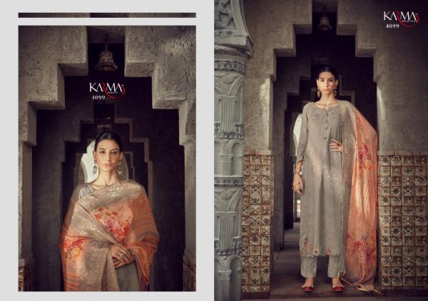 Karma Samaira 4095 Series Festive Musleen Wear Designer Salwar Kameez